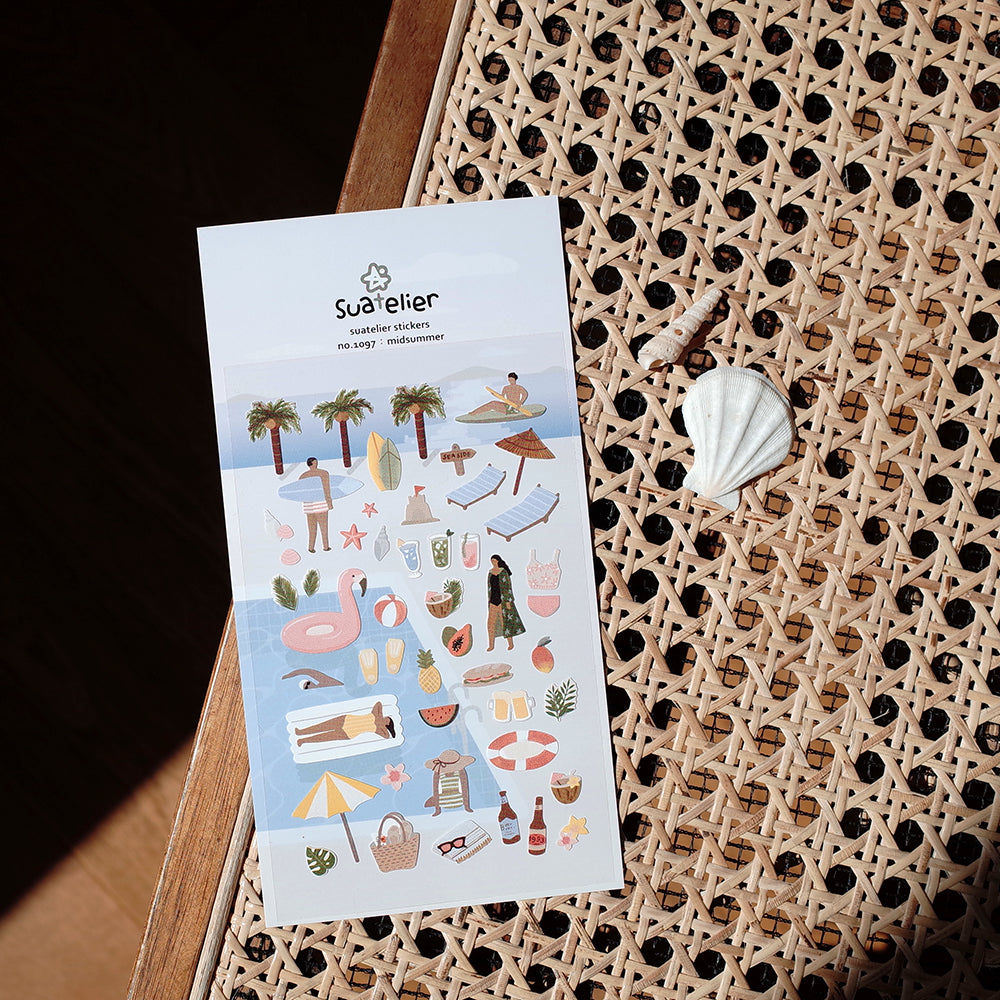 Suatelier Stickers No. 1097: midsummer