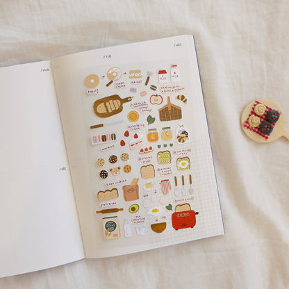 Suatelier Stickers No. 1083: I like bread