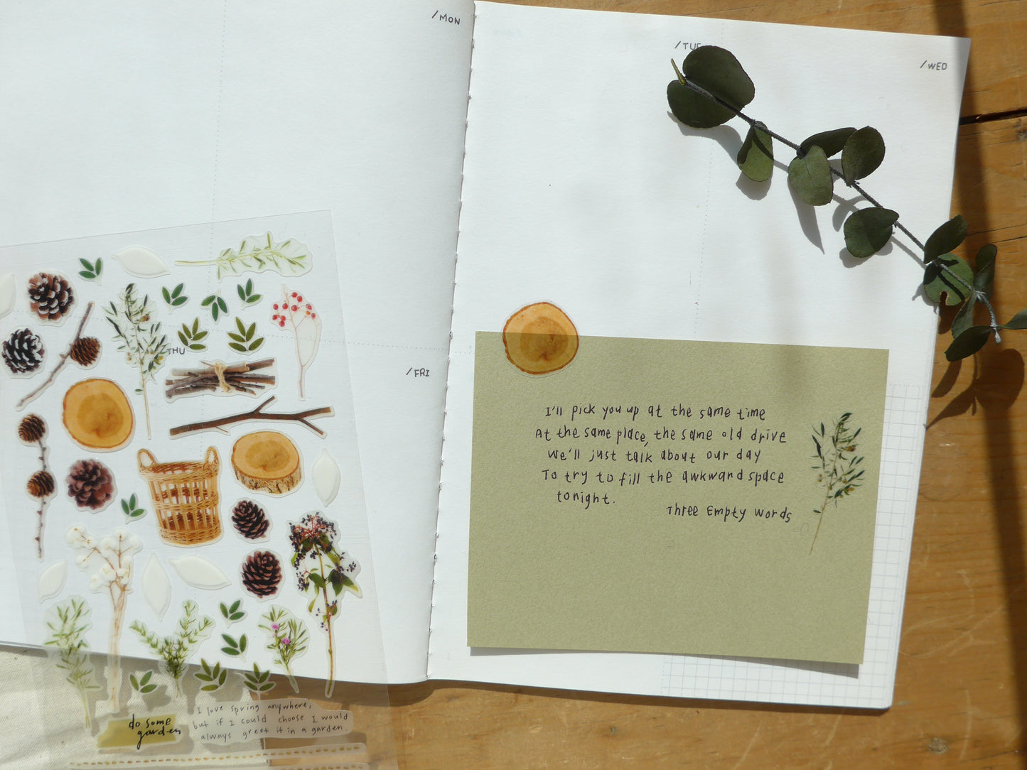 Suatelier Stickers No. 1088: do some garden