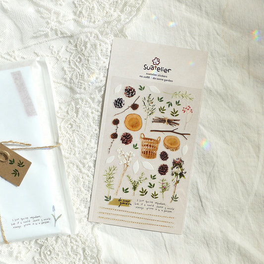 Suatelier Stickers No. 1088: do some garden