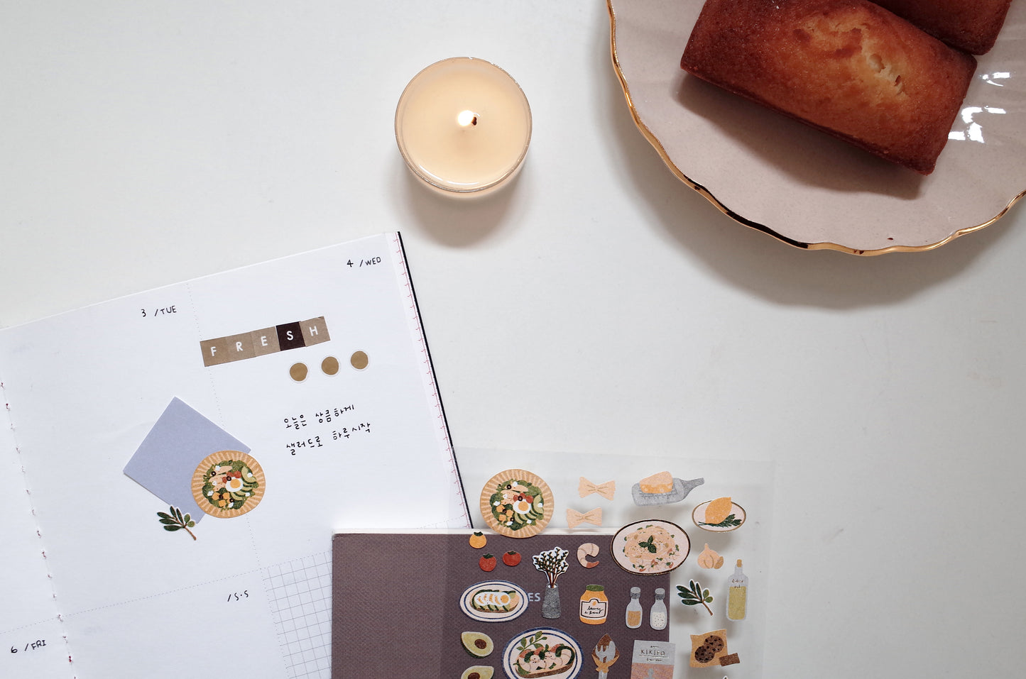 Suatelier Stickers No. 1090: food trip #1