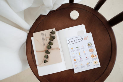 Suatelier Stickers No. 1090: food trip #1