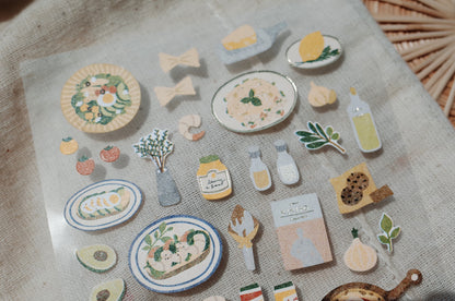 Suatelier Stickers No. 1090: food trip #1