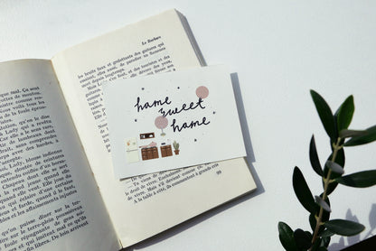 Suatelier Stickers No. 1104: vlog_home