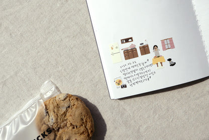 Suatelier Stickers No. 1104: vlog_home