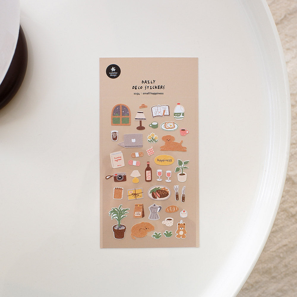 Suatelier Stickers No. 1154: small happiness