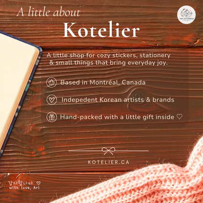 Autumn at Home — Korean Sticker Bundle