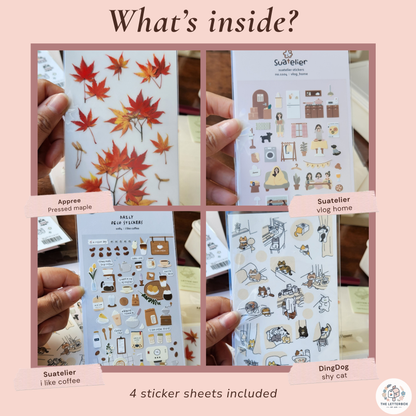 Autumn at Home — Korean Sticker Bundle