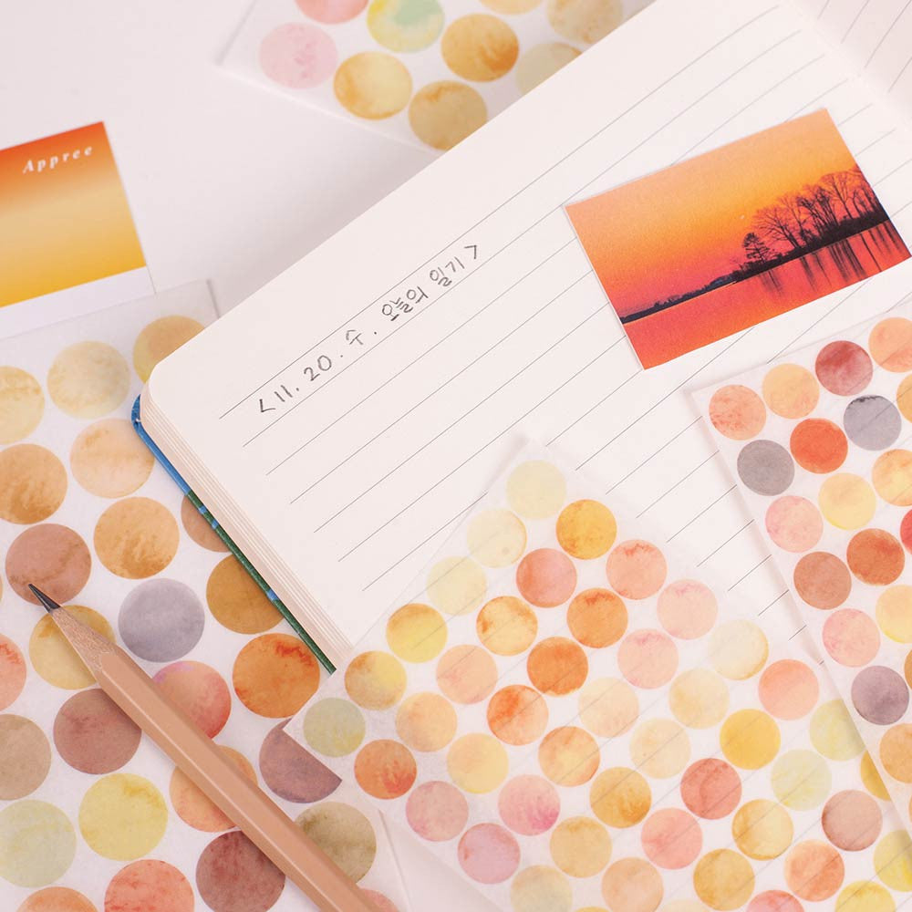 Appree Mood Stickers - Sunrise Sea
