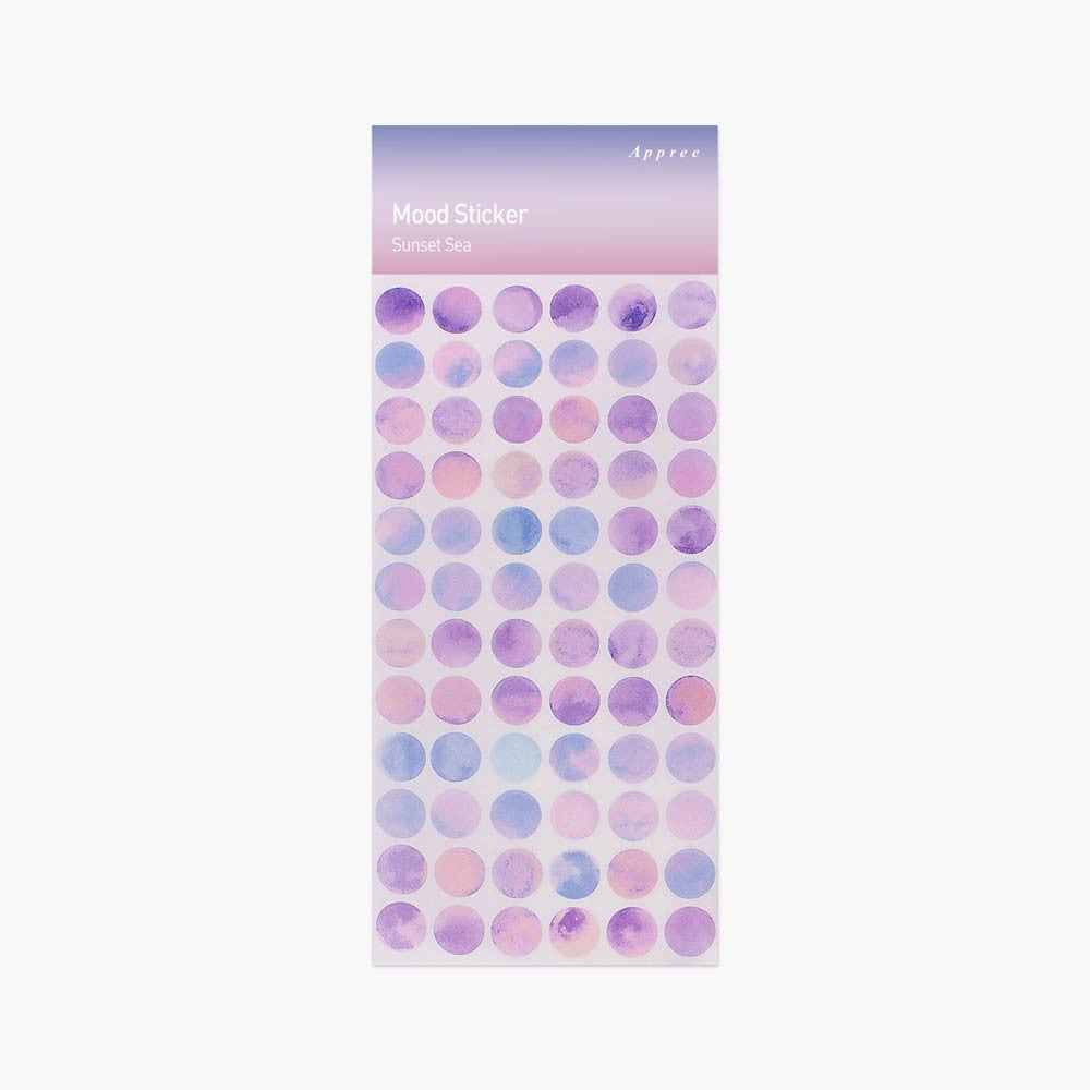 Appree Mood Stickers - Sunset Sea