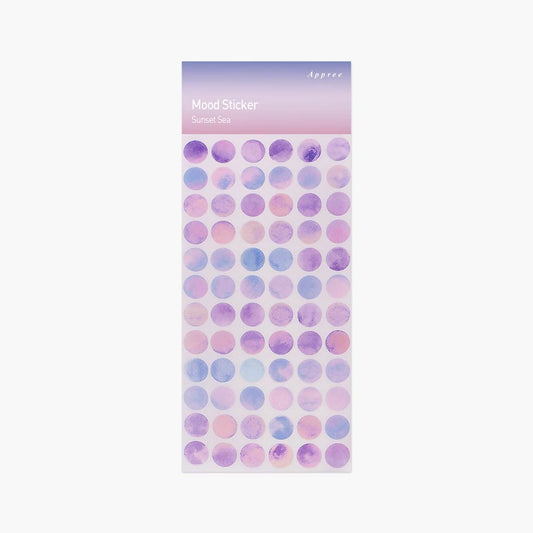 Appree Mood Stickers - Sunset Sea