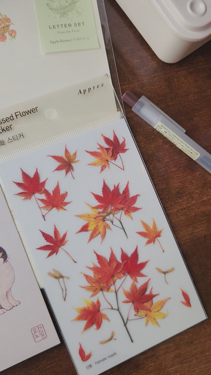 Autumn at Home — Korean Sticker Bundle