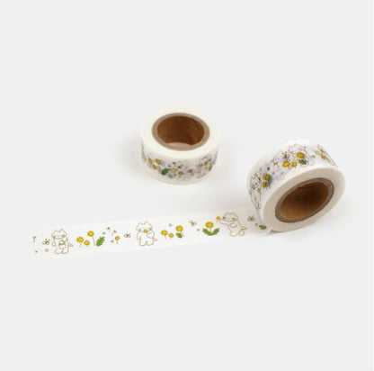 Sokamono Dandelion & Meow Mate Masking Tape