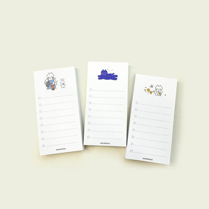Sokamono Mini Checklist Memo Pad