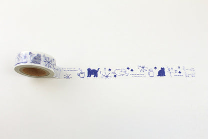 Sokamono Blue Cat Masking Tape